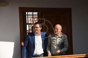 Reunión en Telde sobre la GC-1 (Foto TA)